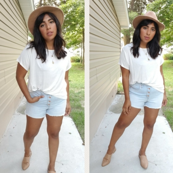 FORGET ME KNOT GRAY TEE SHIRT TOP - Picture 15 of 15